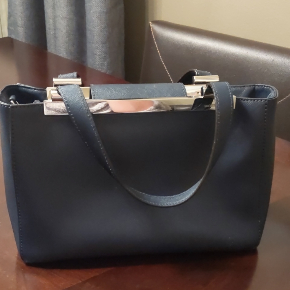 Michael Kors blue purse